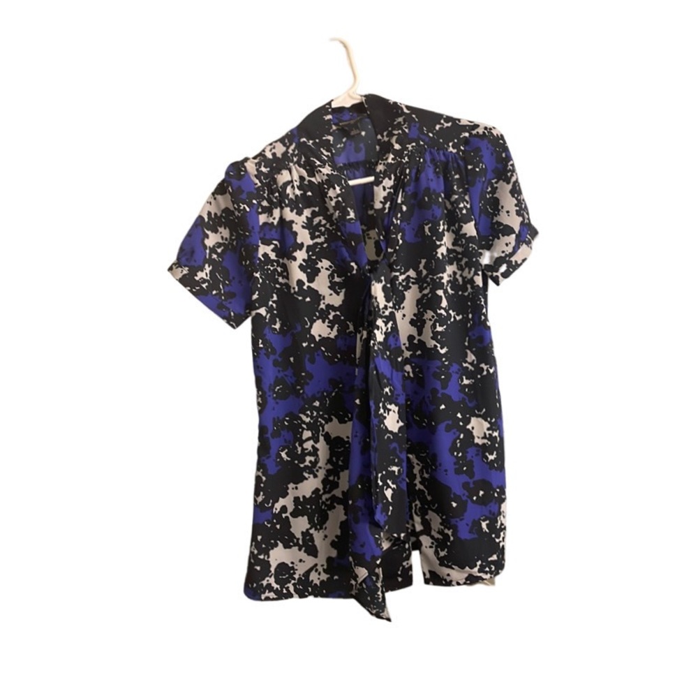 Tie bow blouse by Banana Republic